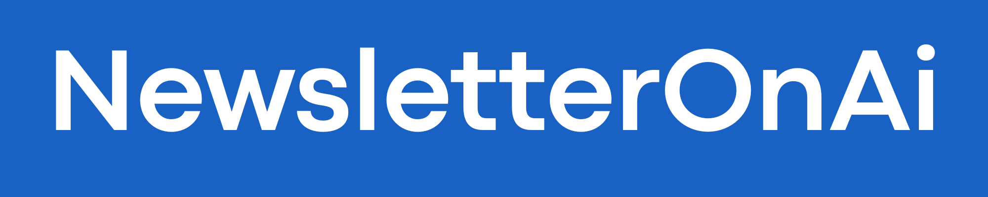 Newsletter on AI